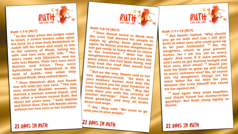 Ruth: Loss, Love, Life